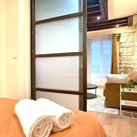 Loft For 4 By Chatelet & Montorgueil & Metro N2-46 * Paris