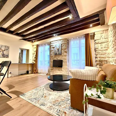 Loft For 4 By Chatelet & Montorgueil & Metro N2-46 * Parigi